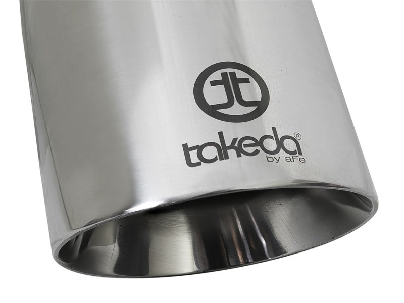 
                      
                        aFe Takeda 304 Stainless Steel Clamp-On Exhaust Tip 2.5in. Inlet / 4.5in. Outlet / 9in. L - Polished
                      
                    