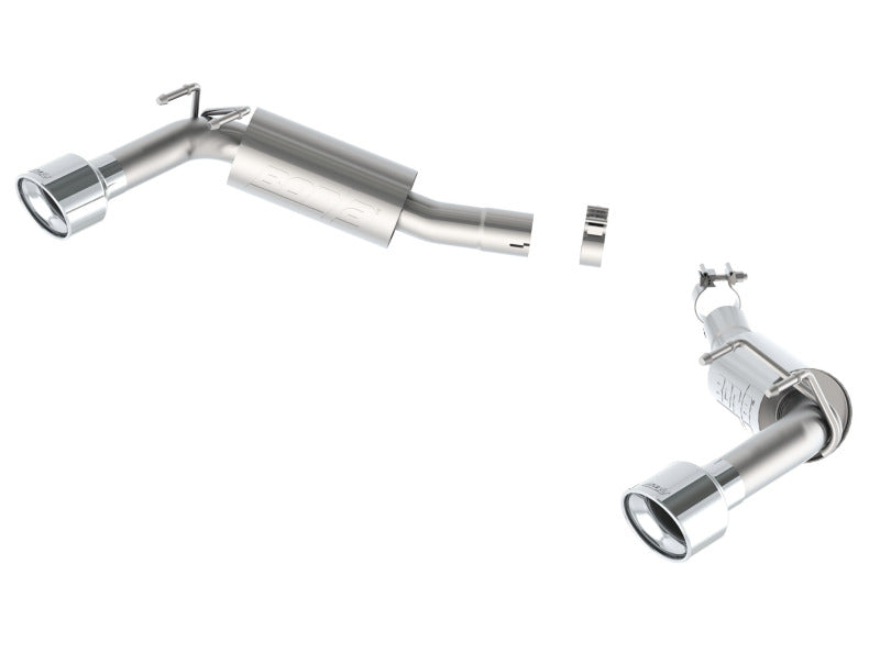 Borla 14-15 Camaro SS 6.2L V8 RWD Single Split Rr Exit S-Type Exhaust (rear section only)