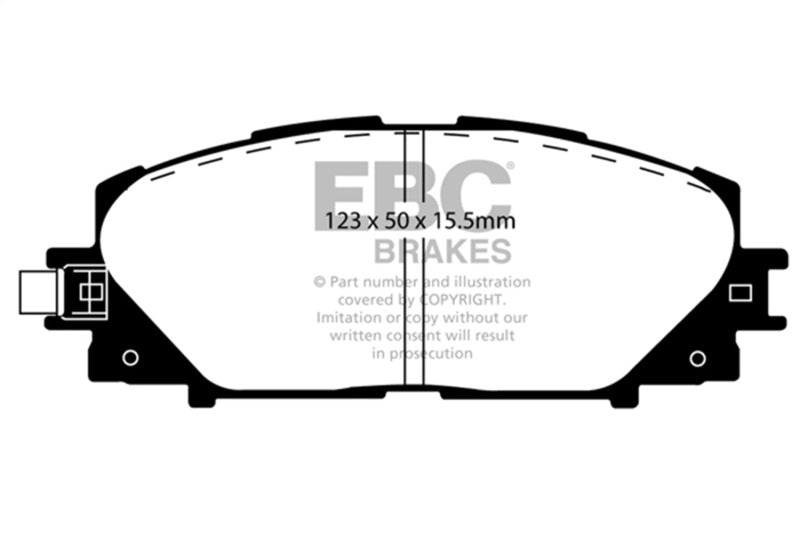 
                      
                        EBC 11+ Lexus CT200h 1.8 Hybrid Greenstuff Front Brake Pads
                      
                    