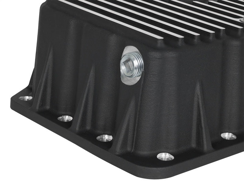 
                      
                        AFE Pro Series Engine Oil Pan Black w/Machined Fins; 11-16 Ford Powerstroke V8-6.7L (td)
                      
                    