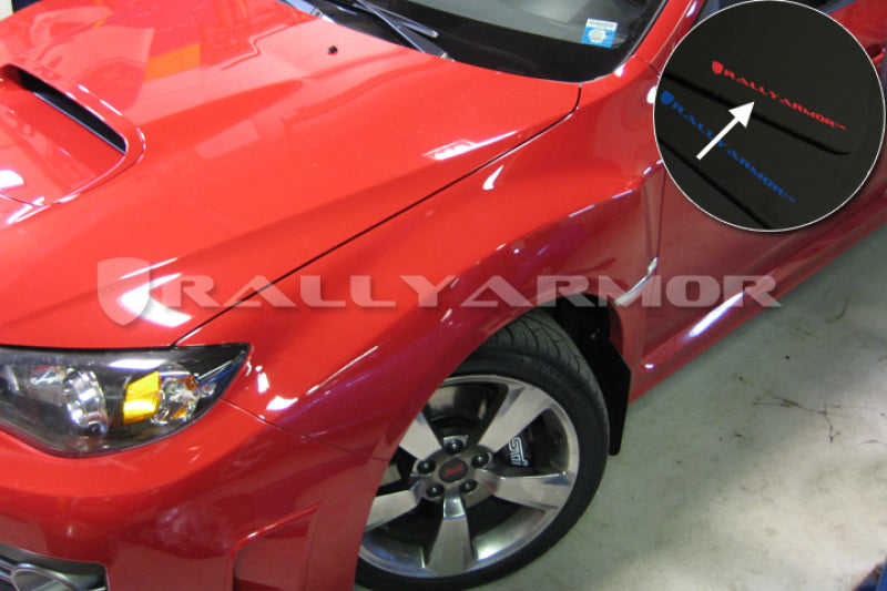 
                      
                        Rally Armor 08-11 Subaru STI (nur Hatch) / 11-14 WRX (nur Hatch) Schwarzer UR-Schmutzfänger mit rotem Logo
                      
                    