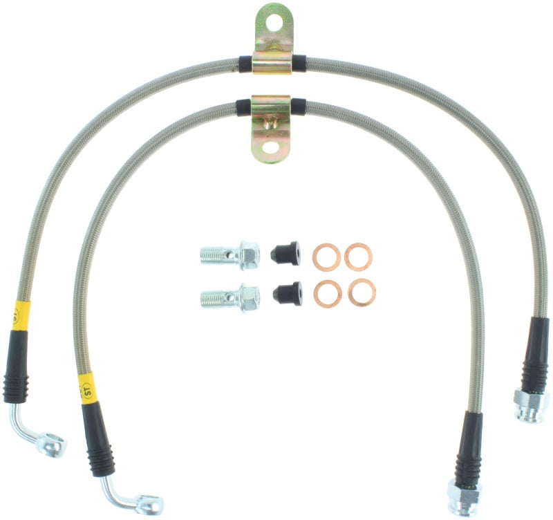 
                      
                        StopTech Stainless Steel Front Brake lines for Mazda RX8
                      
                    