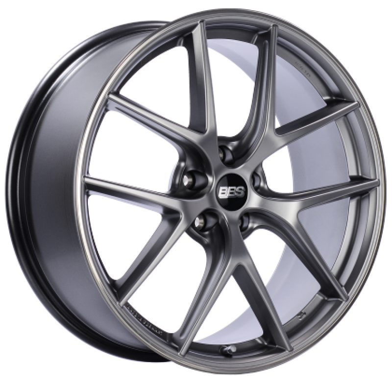 BBS CI-R 19x9.5 5x112 ET25 Platinum Rim Protector Wheel PFS/Clip Required