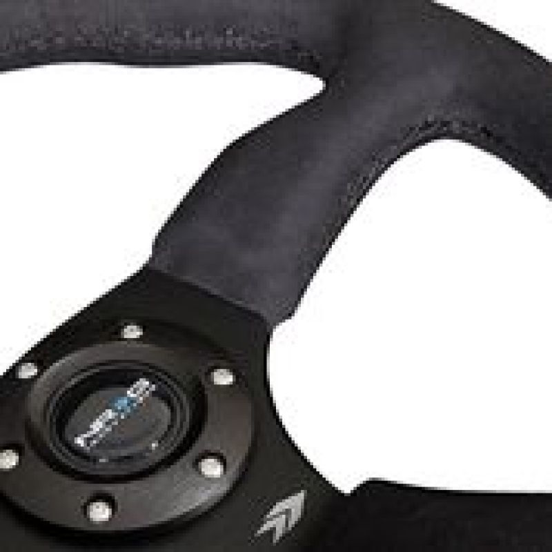 
                      
                        NRG Reinforced Steering Wheel (350mm / 2.5in. Deep)Blk Alcantara Comfort Grip w/4mm Matte Blk Spokes
                      
                    