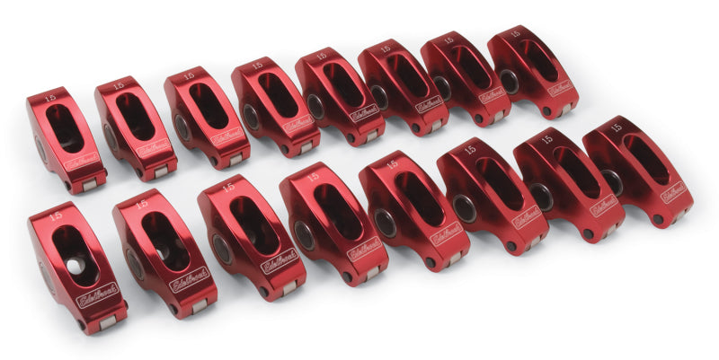 
                      
                        Edelbrock Rocker Arms Roller SBC 3/8In 1 5 1 Ratio Set of 16
                      
                    