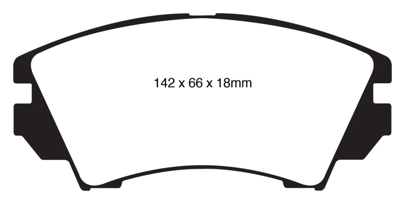 
                      
                        EBC 10+ Buick Allure (Canada) 3.0 Redstuff Front Brake Pads
                      
                    