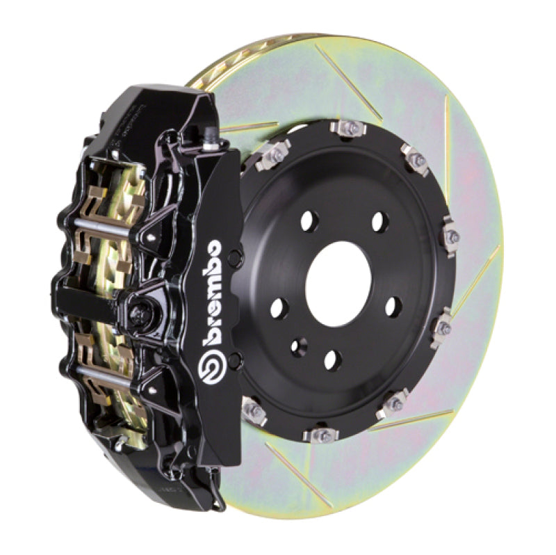 Brembo 00-03 M5/97-03 5er-Reihe, vorne, GT BBK, 8 Kolben, Guss, 380 x 34, 2-teiliger Rotor, geschlitzt, Typ 1, schwarz