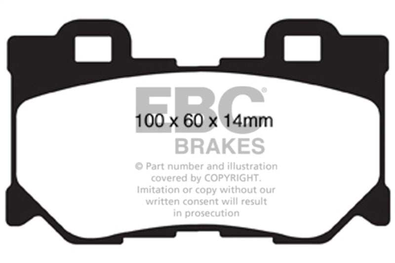 
                      
                        EBC 08-15 Infiniti G37 3.7 Greenstuff Rear Brake Pads
                      
                    