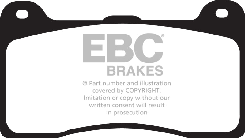 
                      
                        EBC Wilwood Dynapro Lug Mount Caliper Yellowstuff Brake Pads
                      
                    