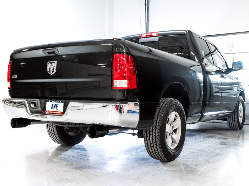 
                      
                        AWE Tuning 09-18 RAM 1500 5.7L (w/o Cutout) 0FG Dual Rear Exit Cat-Back Exhaust - Diamond Black Tips
                      
                    