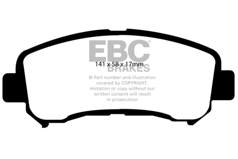 
                      
                        EBC 14+ Nissan Juke 1.6 Turbo Nismo RS Greenstuff Front Brake Pads
                      
                    