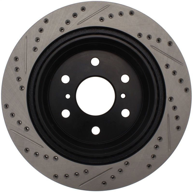 
                      
                        StopTech 07-10 GMC Sierra (w/ Rear Drum) / 07-09 GMC Yukon Rear Left Slotted & Drilled Rotor
                      
                    