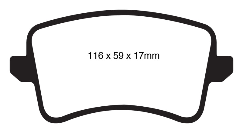 
                      
                        EBC 09-11 Audi A4 2.0 Turbo Greenstuff Rear Brake Pads
                      
                    