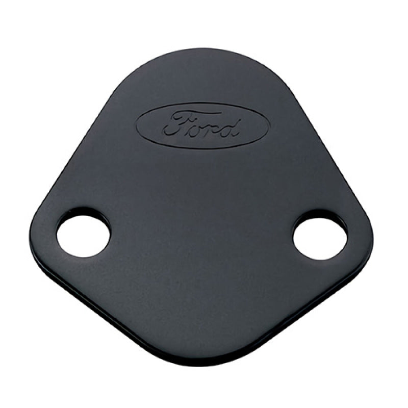
                      
                        Ford Racing Fuel Pump Block Off Plate - Black Crinkle Finish w/ Ford Oval
                      
                    