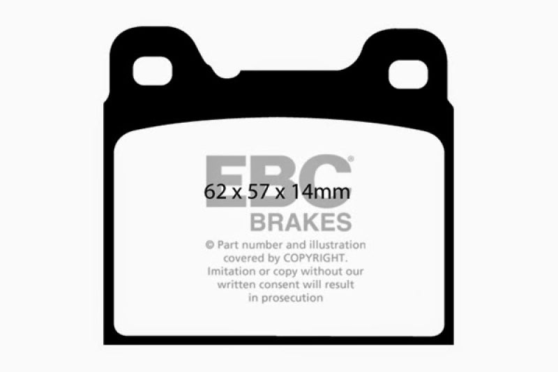 
                      
                        EBC 91-93 Volvo 740 2.3 (ABS) (Girling) Greenstuff Rear Brake Pads
                      
                    