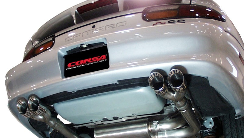 
                      
                        Corsa 1998-2002 Chevrolet Camaro Convertible Z28 5.7L V8 LS1 Polished Sport Cat-Back Exhaust
                      
                    