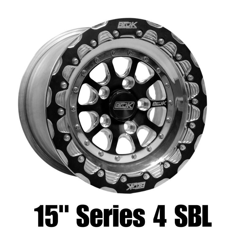 Belak 15x8 / 5in BS / 5x120 BP / High Pad / Series 4 Wheel - Single Beadlock