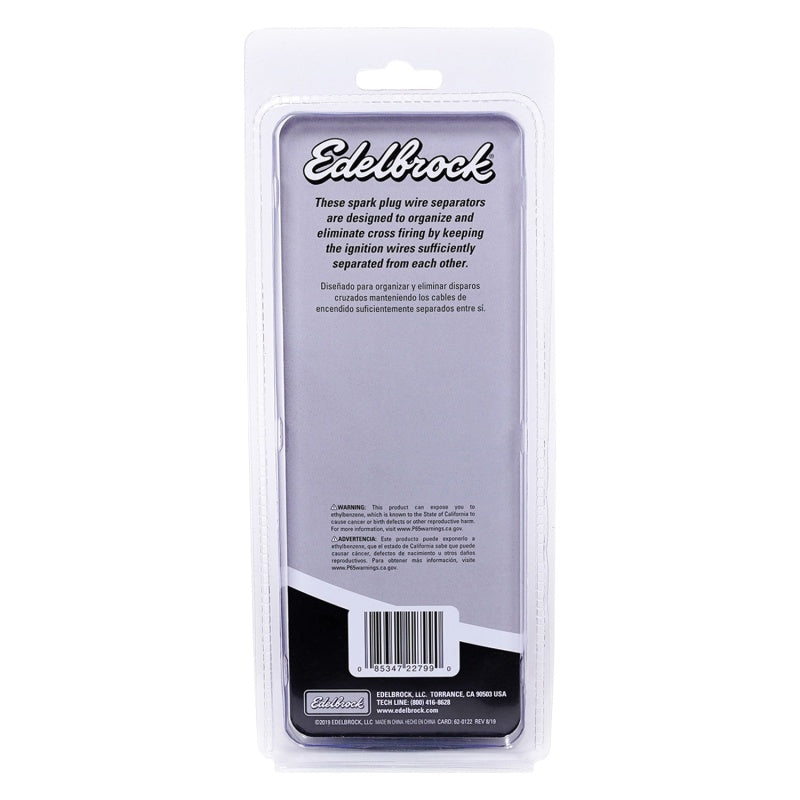 
                      
                        Edelbrock Spark Plug Wire Separators (SK005007) - Set of 6
                      
                    