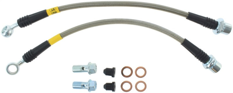 
                      
                        StopTech 00-05 Celica GT-S/05-08 Scion tC Stainless Steel Rear Brake Lines
                      
                    