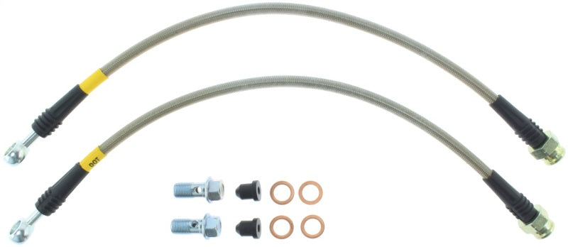 
                      
                        StopTech 06-10 Chevrolet Corvette Z06 Stainless Steel Rear Brake Lines
                      
                    