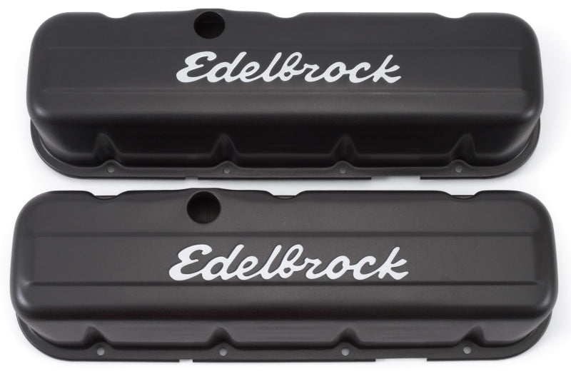 
                      
                        Edelbrock Valve Cover Signature Series Chevrolet 1965 and Later 396-502 V8 Tall Black
                      
                    