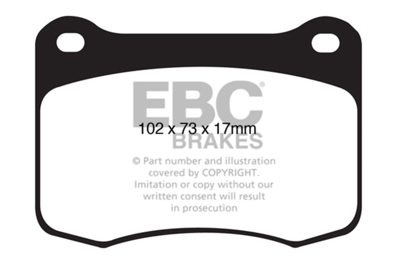 
                      
                        EBC 08+ Lexus IS-F 5.0 Bluestuff Rear Brake Pads
                      
                    