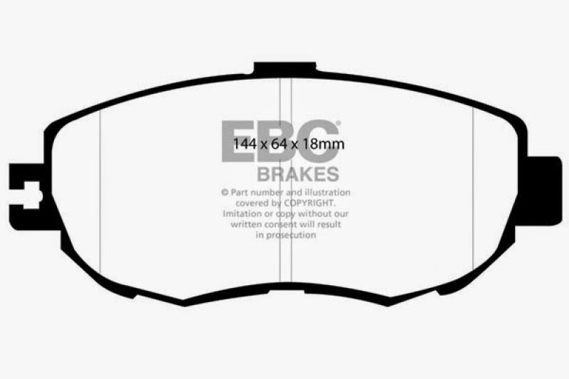 
                      
                        EBC 93-94 Lexus LS400 4.0 Greenstuff Front Brake Pads
                      
                    