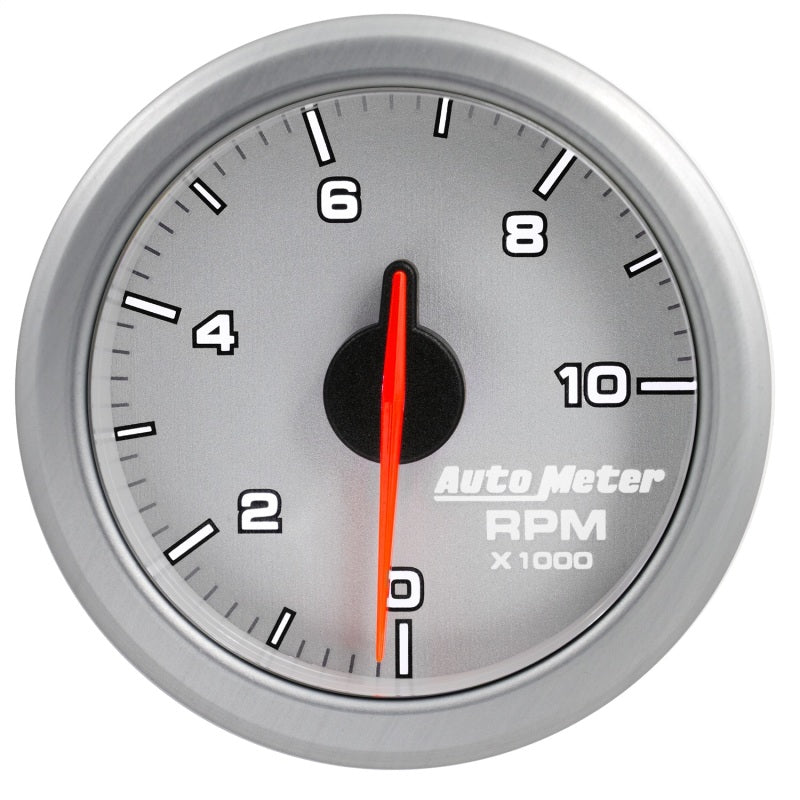 
                      
                        Autometer Airdrive 2-1/6in Tachometer Gauge 0-10K RMP - Silver
                      
                    