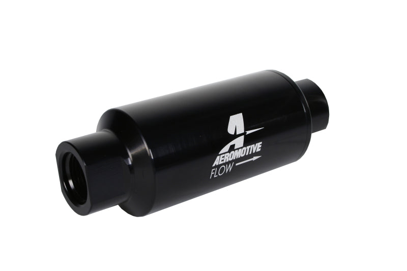 
                      
                        Aeromotive In-Line Filter 10AN 10 Micron Microglass Element Bright-Dip Black 2in OD
                      
                    