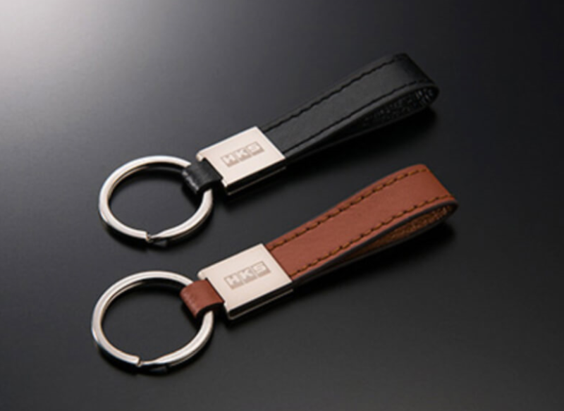 HKS HKS LEATHER KEYRING CAMEL