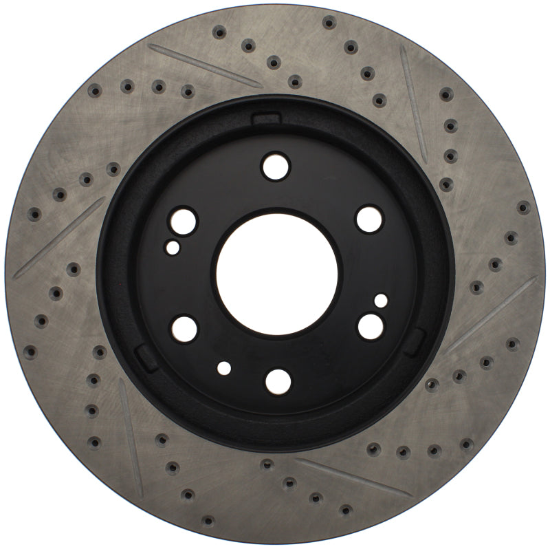 
                      
                        StopTech 05-10 GMC Sierra 1500 (w Rear Drum) / 07-09 GMC Yukon Front Right Slotted & Drilled Rotor
                      
                    