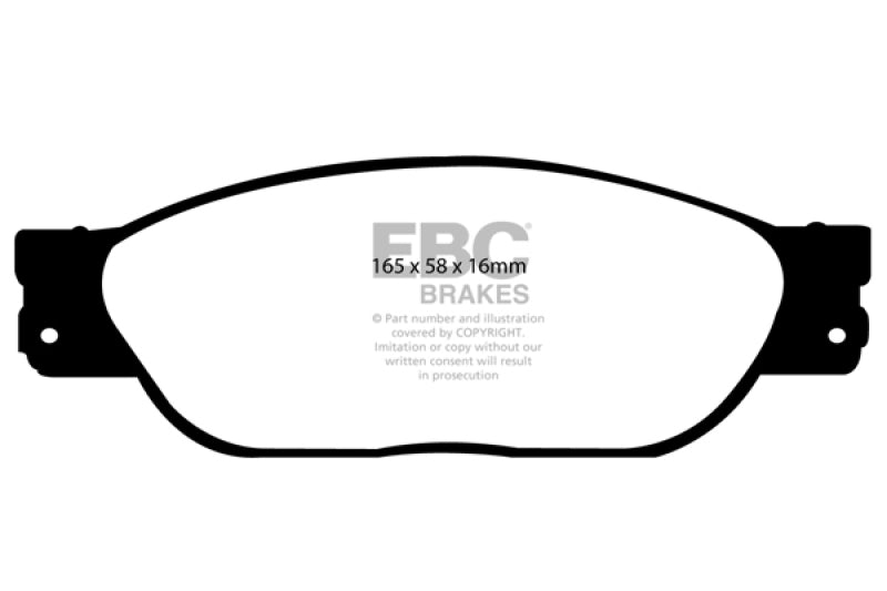 
                      
                        EBC Brakes Greenstuff 2000 Series Sport Pads
                      
                    