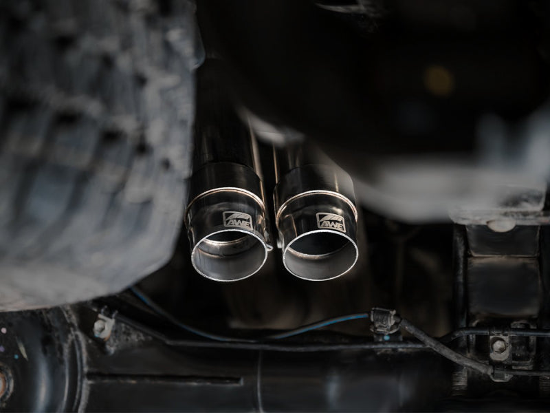 
                      
                        AWE 2016–2022 Toyota Tacoma 0FG Auspuff mit BashGuard – keine Spitzen
                      
                    