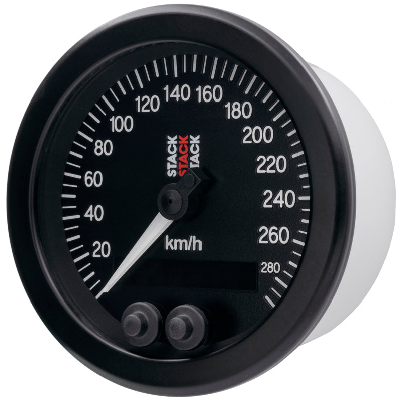 
                      
                        Autometer Stack Instruments 88mm 0-290 KM/H GPS Speedometer - Black
                      
                    