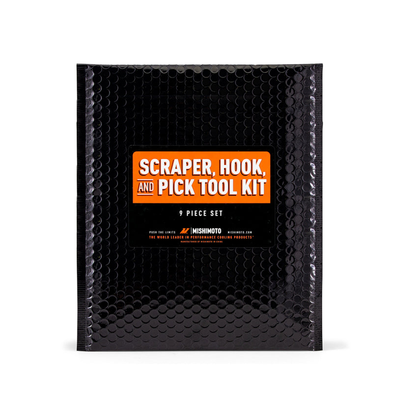 
                      
                        Mishimoto 9pc Scraper, Hook and Pick Tool Kit
                      
                    