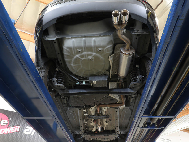 aFe Takeda Series 2 1/2 cala 304 SS Cat-Back 14-19 Ford Fiesta L4-1.6L z polerowaną końcówką