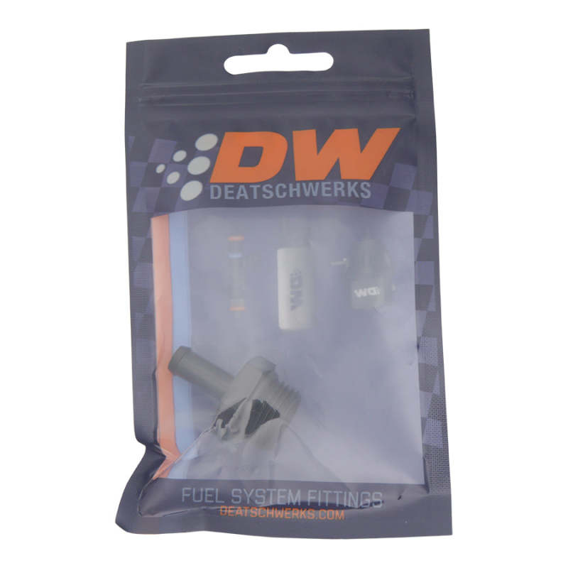 
                      
                        DeatschWerks 8AN ORB Male to 5/16in Male Barb Fitting (Incl O-Ring) - Anodized Matte Black
                      
                    