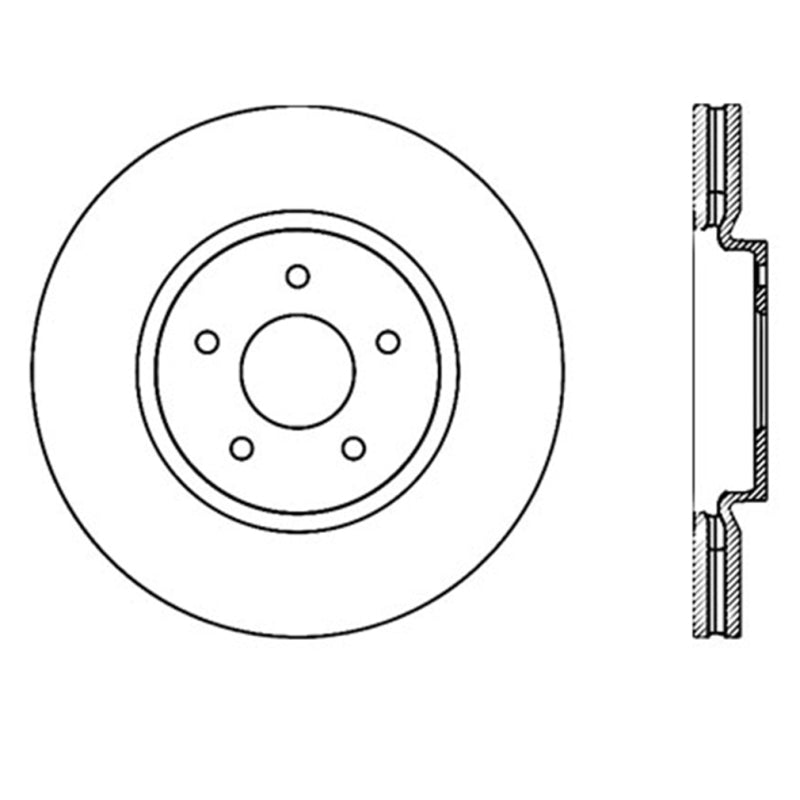 
                      
                        StopTech Infiniti G37 / Nissan 370Z SportStop Slotted & Drilled Front Right Rotor
                      
                    