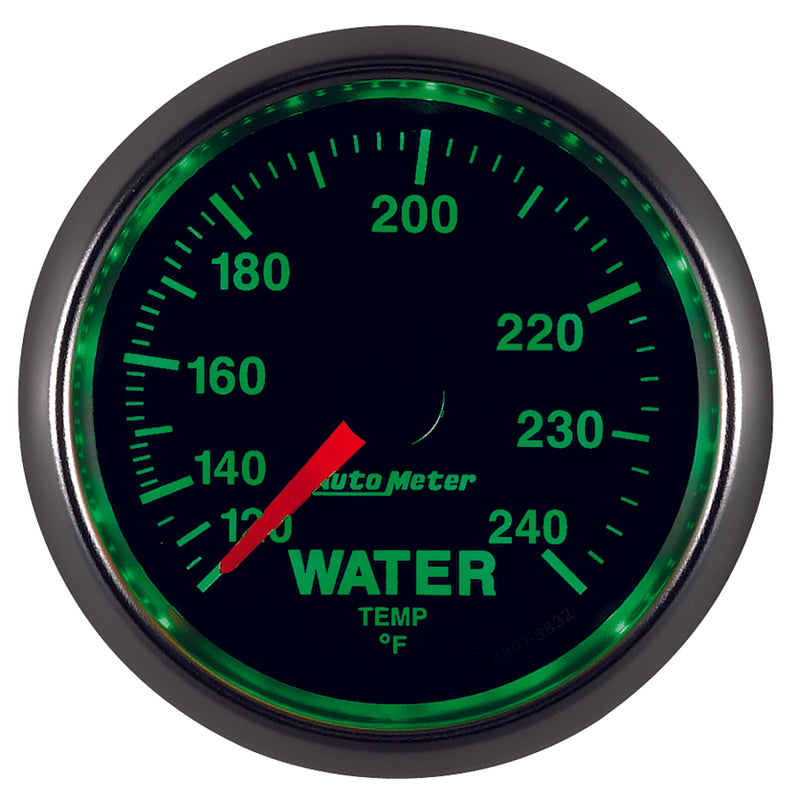 
                      
                        Autometer GS 52mm 120-240 Deg F Mechanical Water Temperature Gauge
                      
                    