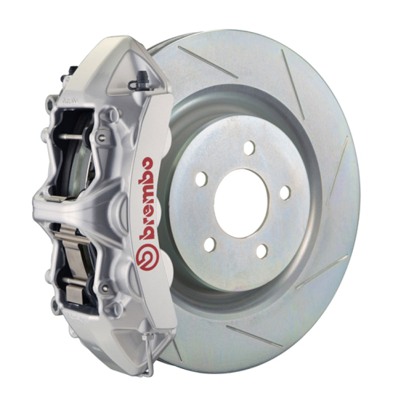 Brembo 16+ Camaro LS/LT/SS Front GT BBK 6 Piston Cast 355x32 1pc Rotor Slotted Type1-Silver