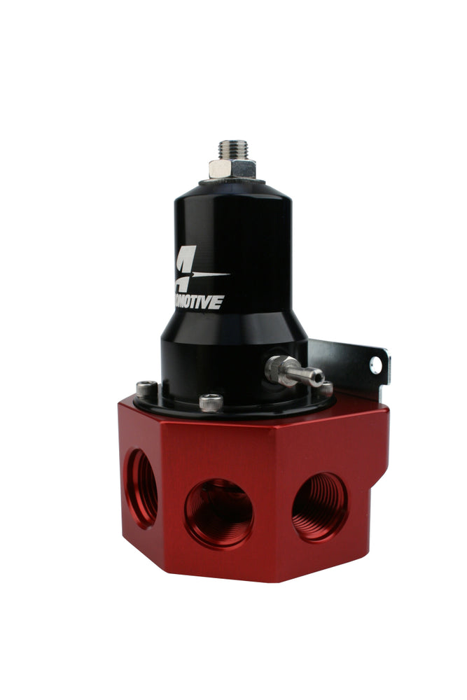 
                      
                        Aeromotive Regulator - 30-120 PSI - .500 Valve - 4x AN-08 and AN-10 inlets / AN-10 Bypass
                      
                    