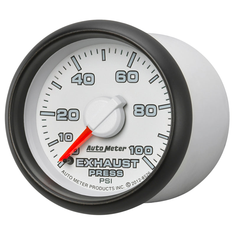 
                      
                        Autometer Factory Match 52.4mm Mechanical 0-100 PSI Exhaust (Drive) Pressure Gauge
                      
                    