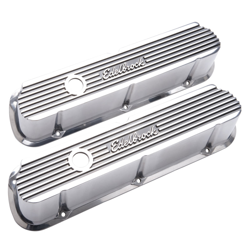 
                      
                        Edelbrock Valve Cover Elite II Series Ford 289-302-351W CI V8 Tall Polished
                      
                    