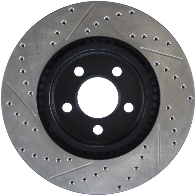 
                      
                        StopTech 05-13 Chrysler300/300C / 09-12 Dodge Challenger Front Left Drilled & Slotted Rotor
                      
                    