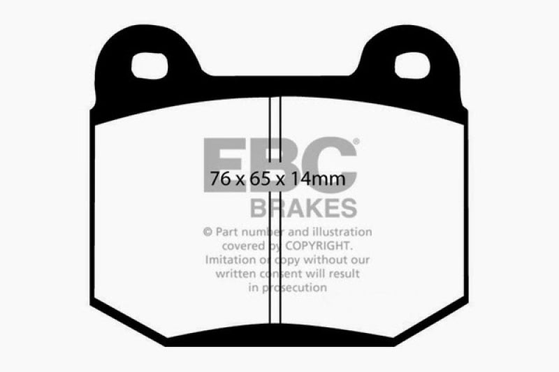 
                      
                        EBC 03-04 Infiniti G35 3.5 (Manual) (Brembo) Redstuff Rear Brake Pads
                      
                    