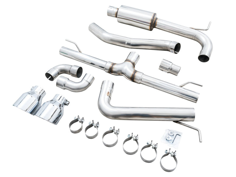 
                      
                        AWE 2022 VW GTI MK8  Track Edition Exhaust - Chrome Silver Tips
                      
                    