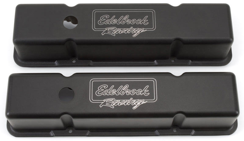 
                      
                        Edelbrock Valve Cover Victor Series Chevrolet 1959-1986 262-400 CI V8 Tall Black
                      
                    