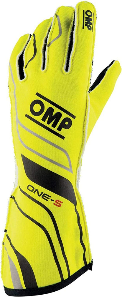 OMP One-S Gloves Fluorescent Yellow - Size Xs Fia 8556-2018