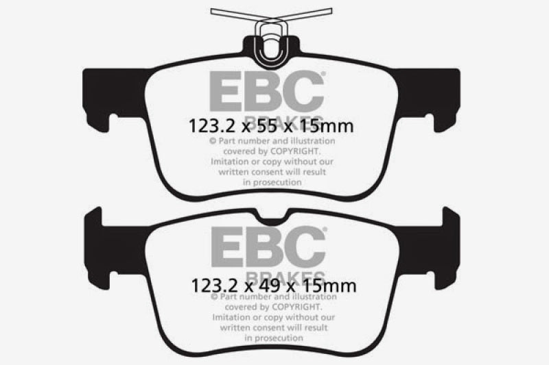 
                      
                        EBC 13+ Ford Fusion 1.6 Turbo Yellowstuff Rear Brake Pads
                      
                    