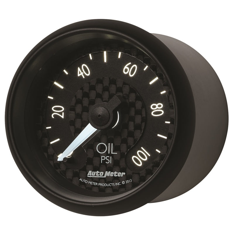 
                      
                        Autometer GT Series 52mm Mechanical 0-100 psi Oil Pressure Gauge
                      
                    